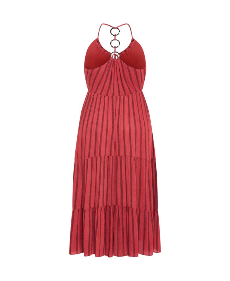 Women's Caribbean Halter Midi Dress