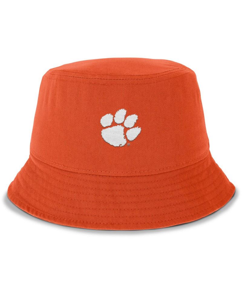 Men's Orange Clemson Tigers Apex Primetime Bucket Hat