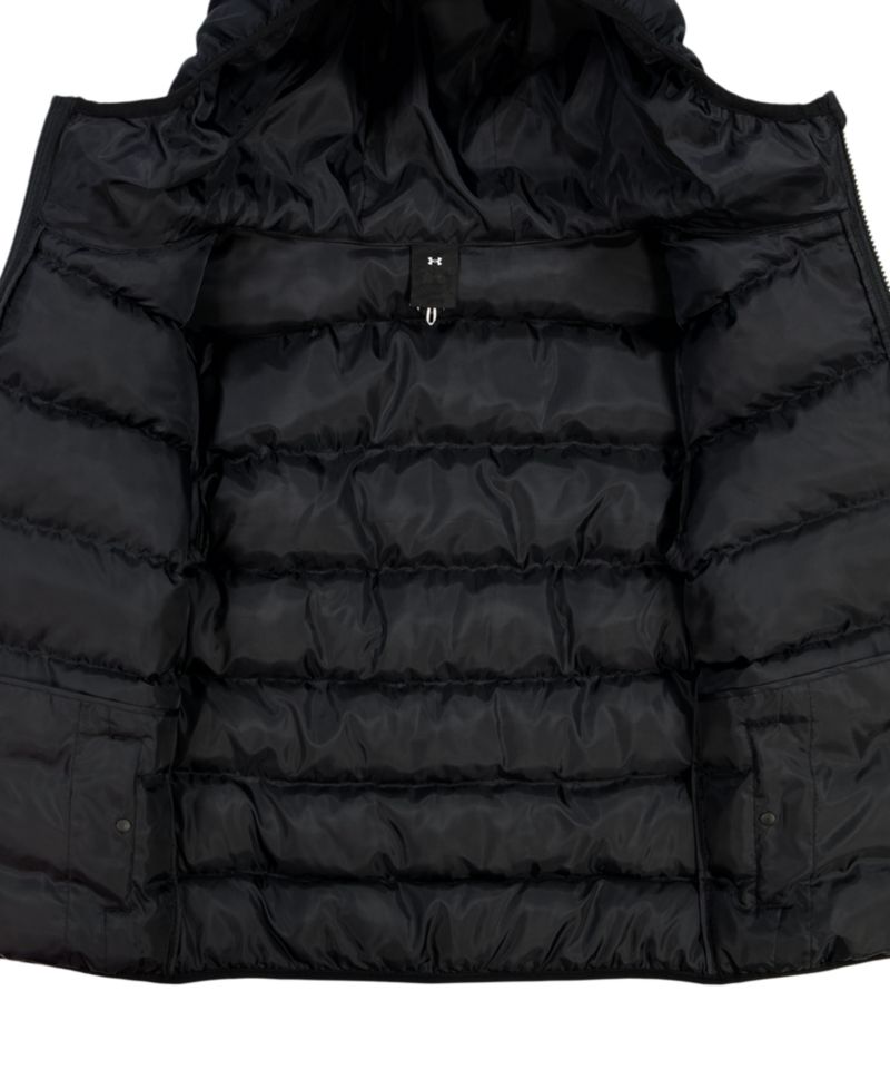 Boys' 8-20 Solid Logo Full-Zip Puffer Hooded Jacket