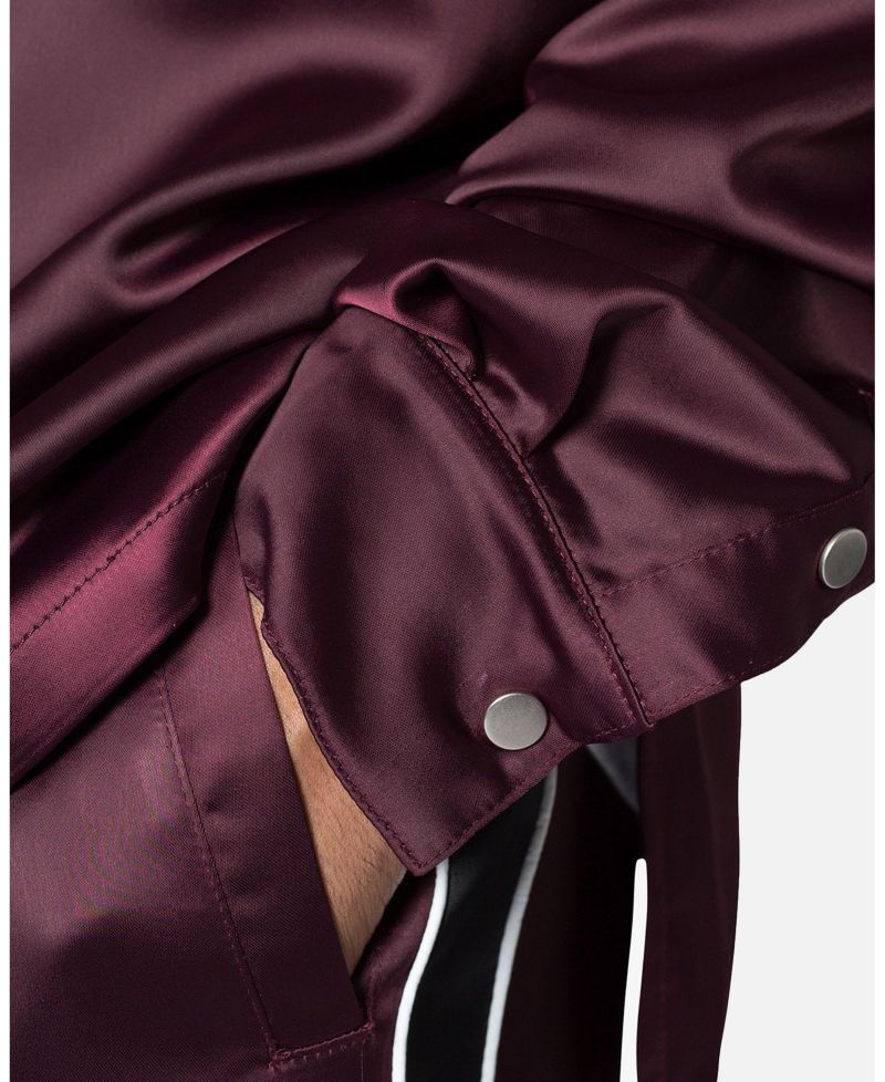 Men's Loiter Studded Satin Pajama Shirt