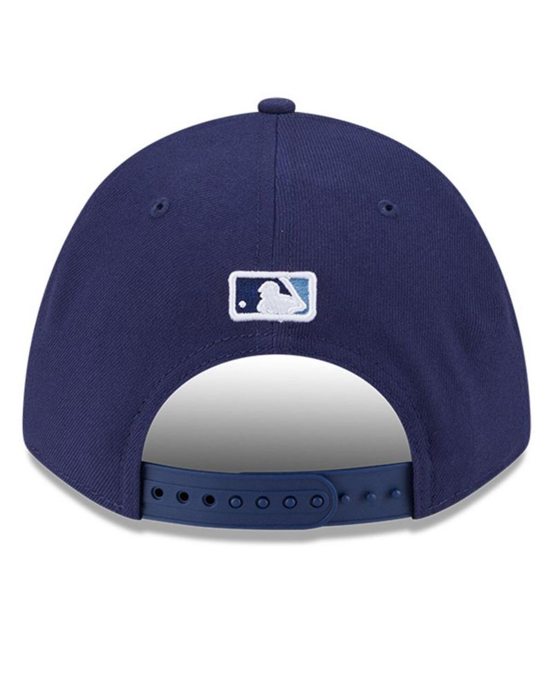 Men's Navy Tampa Bay Rays Player Replica 9FORTY Adjustable Hat