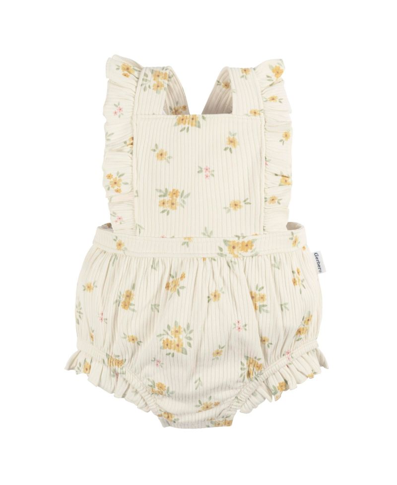 Baby Girls Sleeveless Ruffle Romper