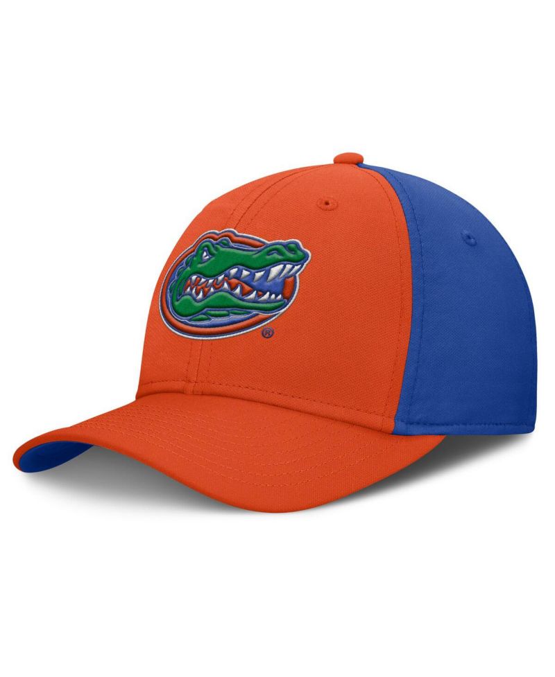 Men's Orange/Royal Florida Gators 2025 Sideline Rise Local Performance Flex Hat