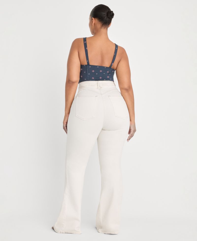 Women's Dolly Joleans Mid-Rise Flared-Leg Jeans