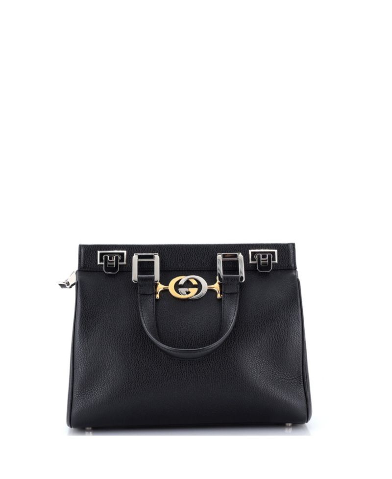 Small Zumi Top Handle Bag Leather