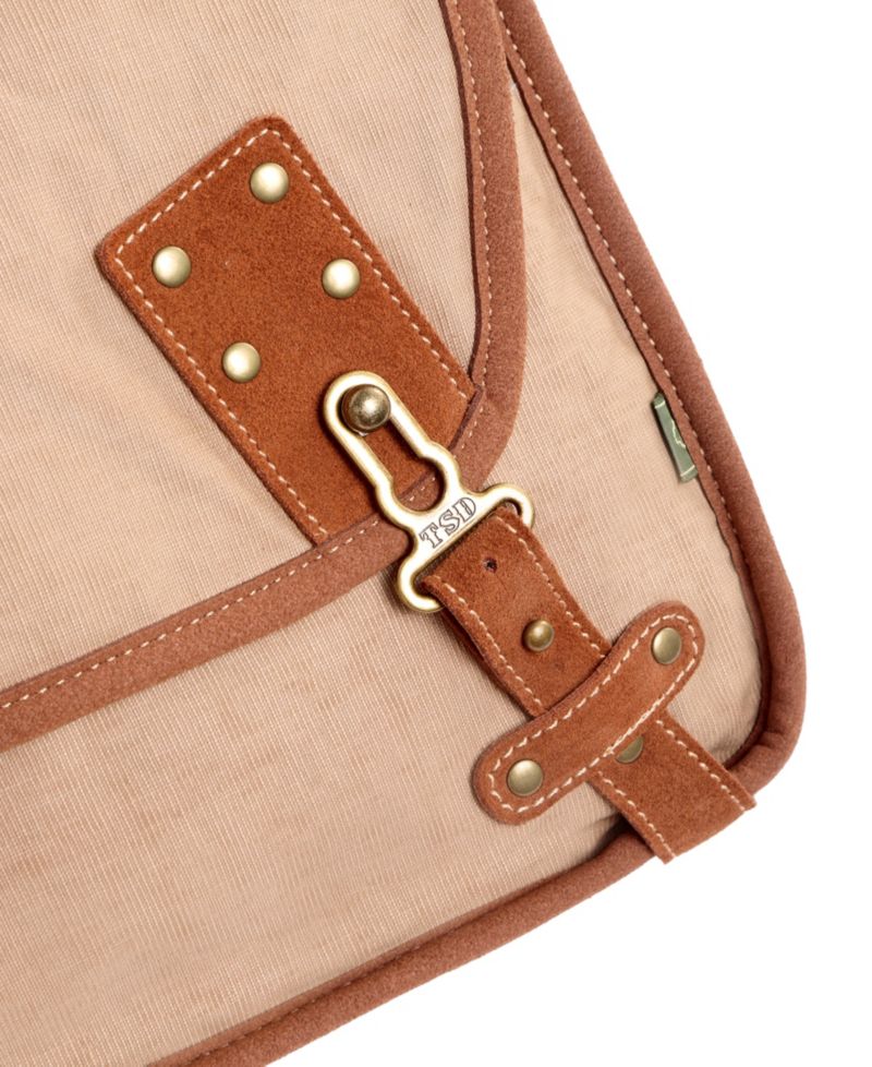 Dolphin Canvas Messenger Bag