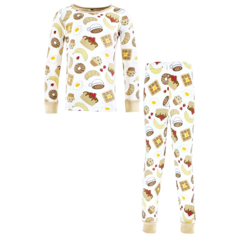 Baby Boys Hudson Cotton Pajama Set, Breakfast