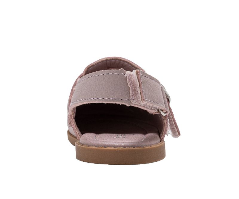 Little Girls Girl's Fashion Mule Sandals - Dressy Shoes with Playful Charm Details