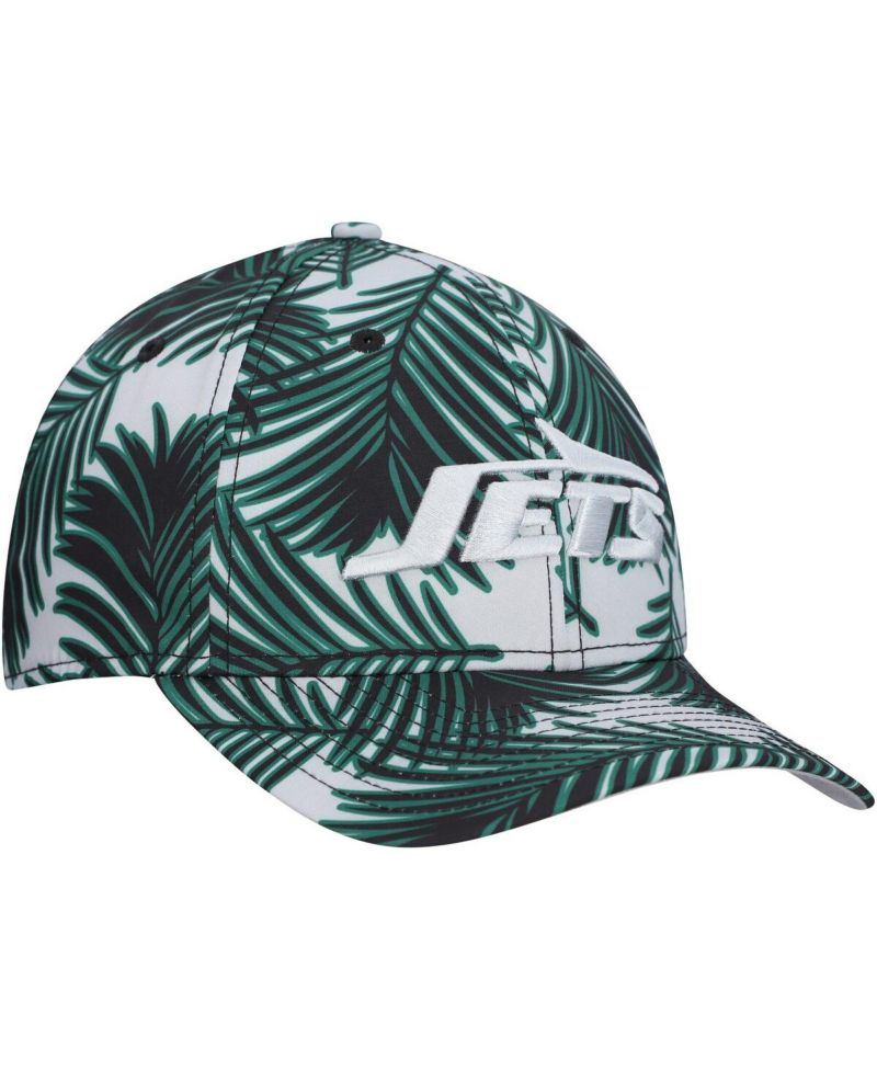 Men's Gray New York Jets Palms 39THIRTY Flex Hat