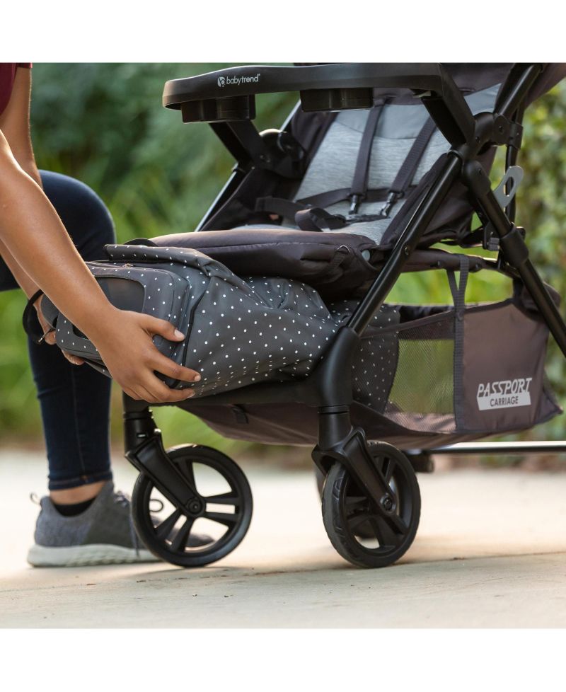 Passport Bassinet Stroller Travel System (Includes Passport Bassinet Stroller and EZ-Lift 35 Infant Car Seat)
