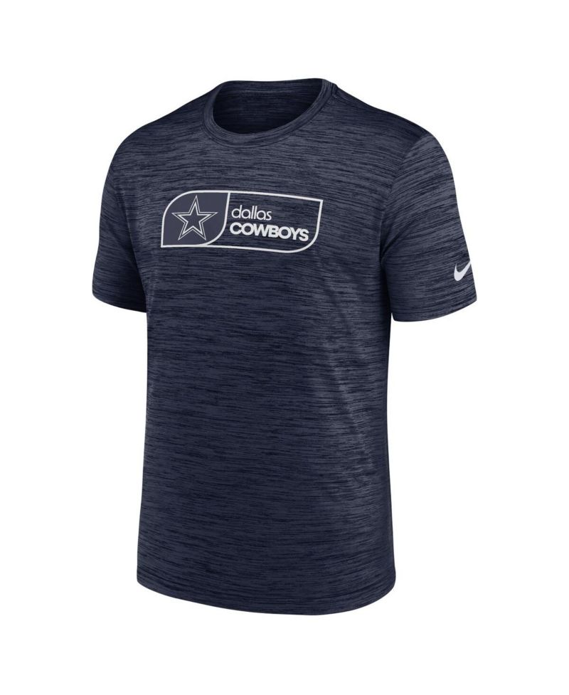 Men's Navy Dallas Cowboys Big & Tall Velocity T-Shirt