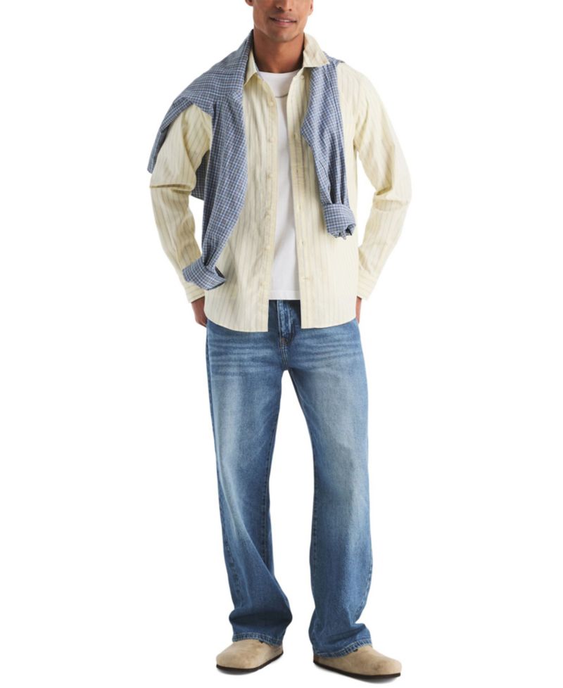 Men's Stripe Oxford