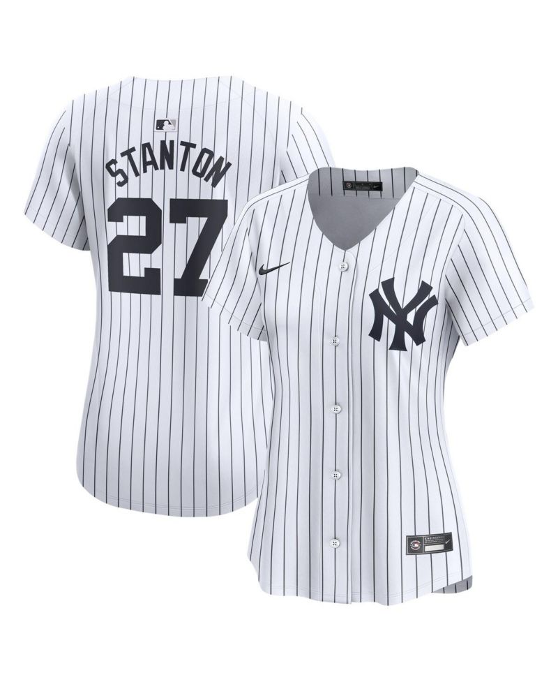Women's Giancarlo Stanton White New York Yankees Home Limited Player Jersey