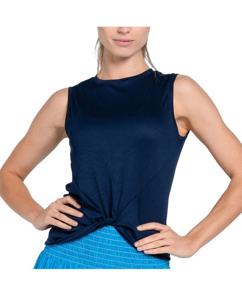 Women's Twist Front Tennis Tank Top