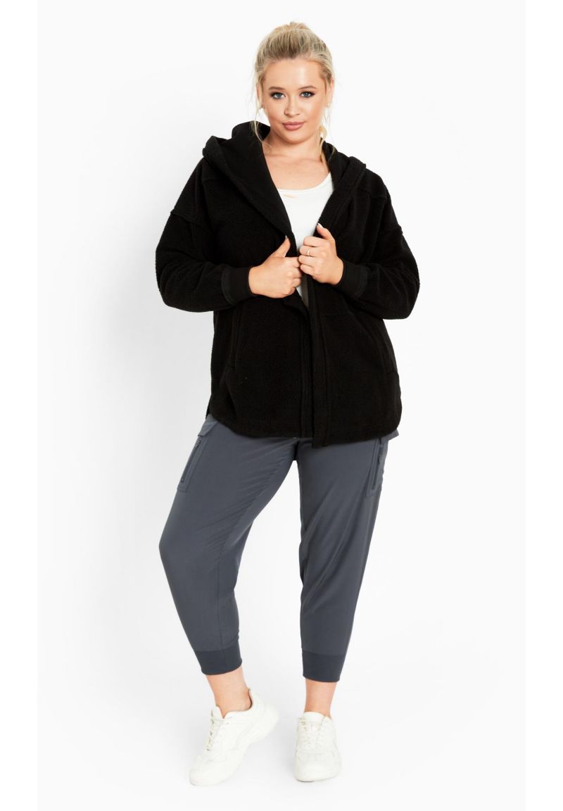 Women's Plus Size Weekender Hooded Fleece Jacket