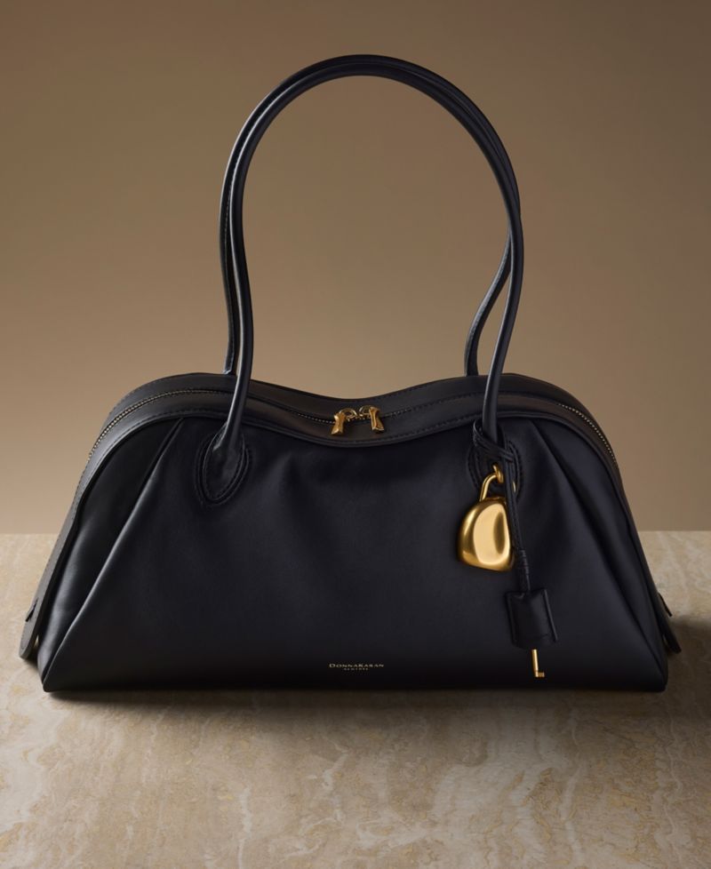 Terry Large Leather Shoulder Handbag