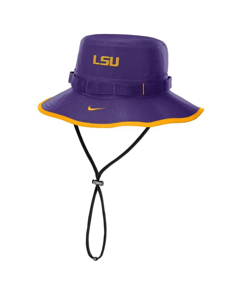 Men's Purple LSU Tigers 2024/25 On-Field Apex Performance Boonie Bucket Hat