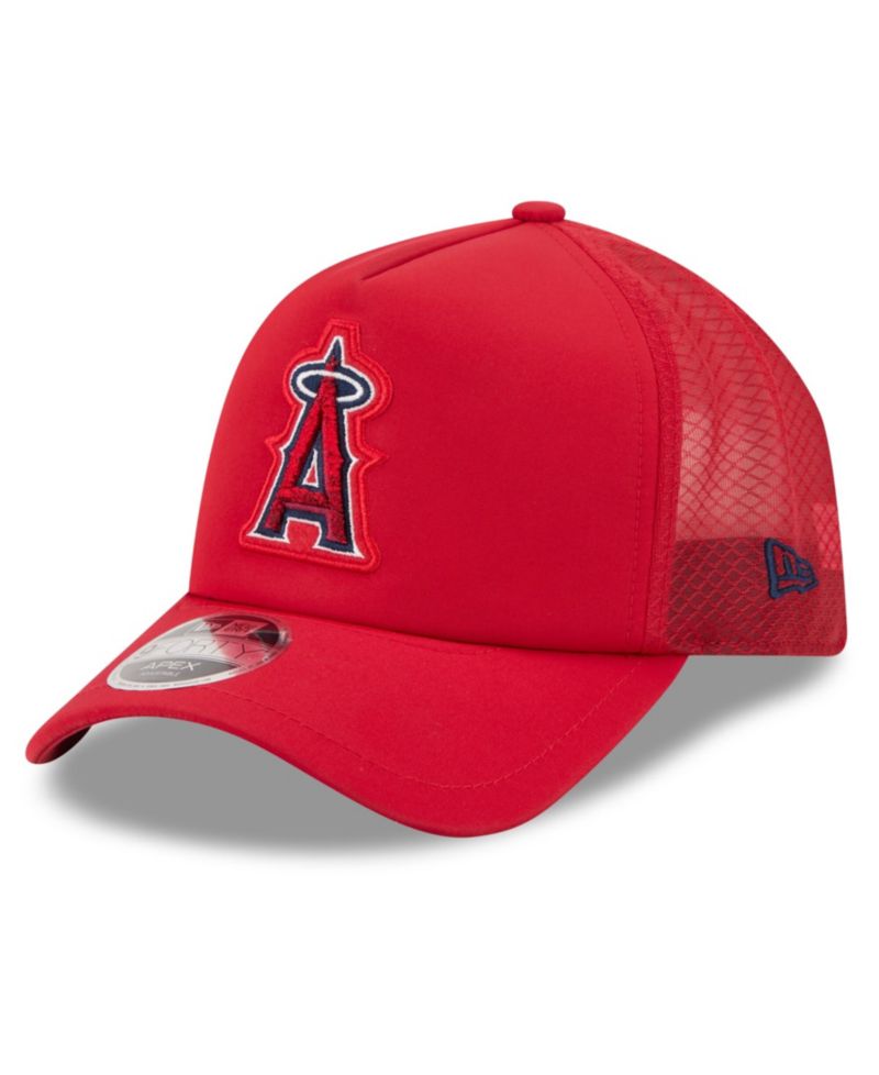 Men's Red Los Angeles Angels 2026 MLB All-Star Game Workout 9FORTY Apex Adjustable Hat