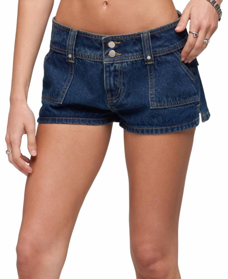 Women's Keinan Low Rise Denim Shorts