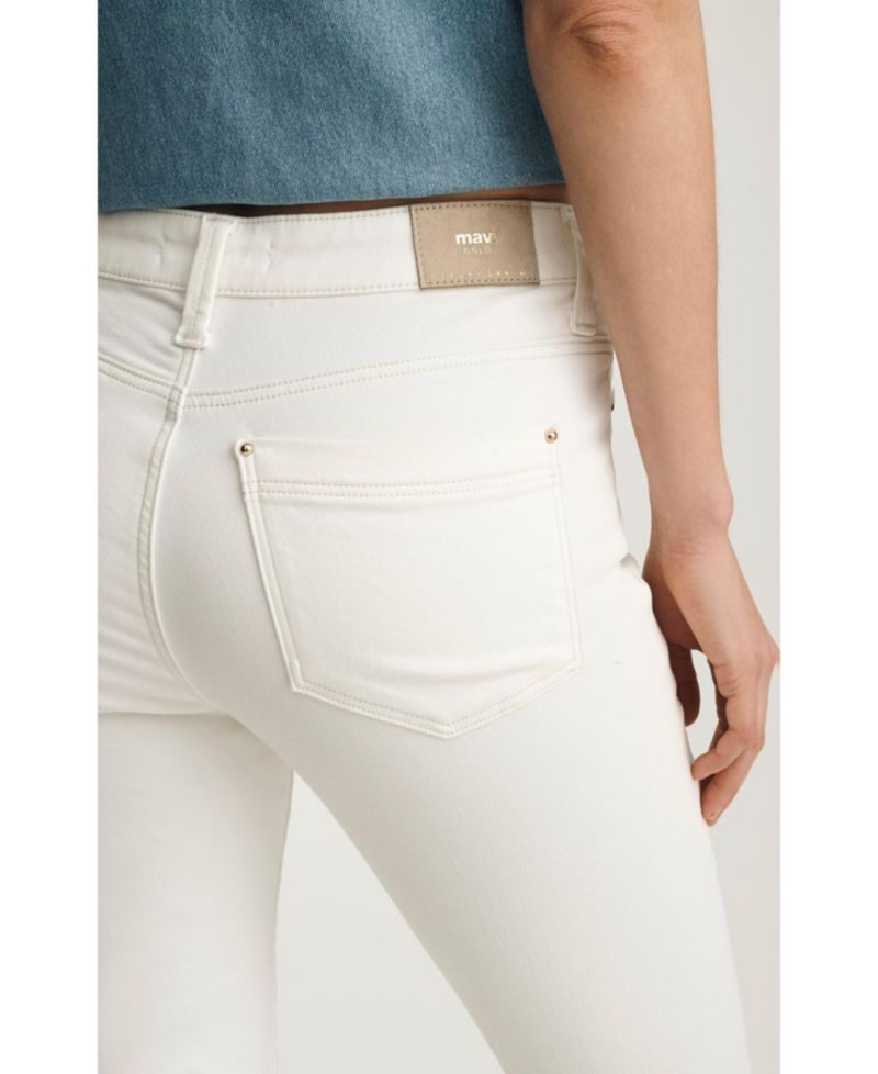 Women's Sydney High Rise Flare Flare In Off White Gold Premium
