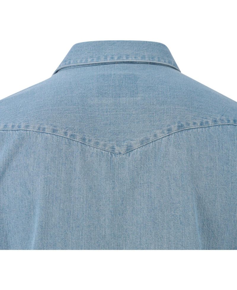 Big & Tall Western Short Sleeve Snap Up Shirt
