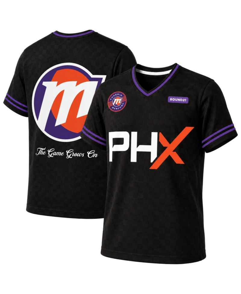 Men's Black Phoenix Mercury Soccer Jersey