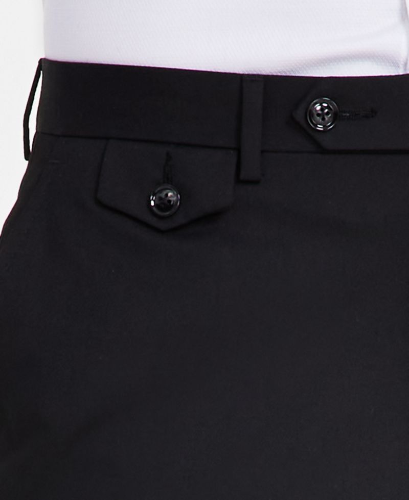 Men's Classic-Fit Solid Suit Pants