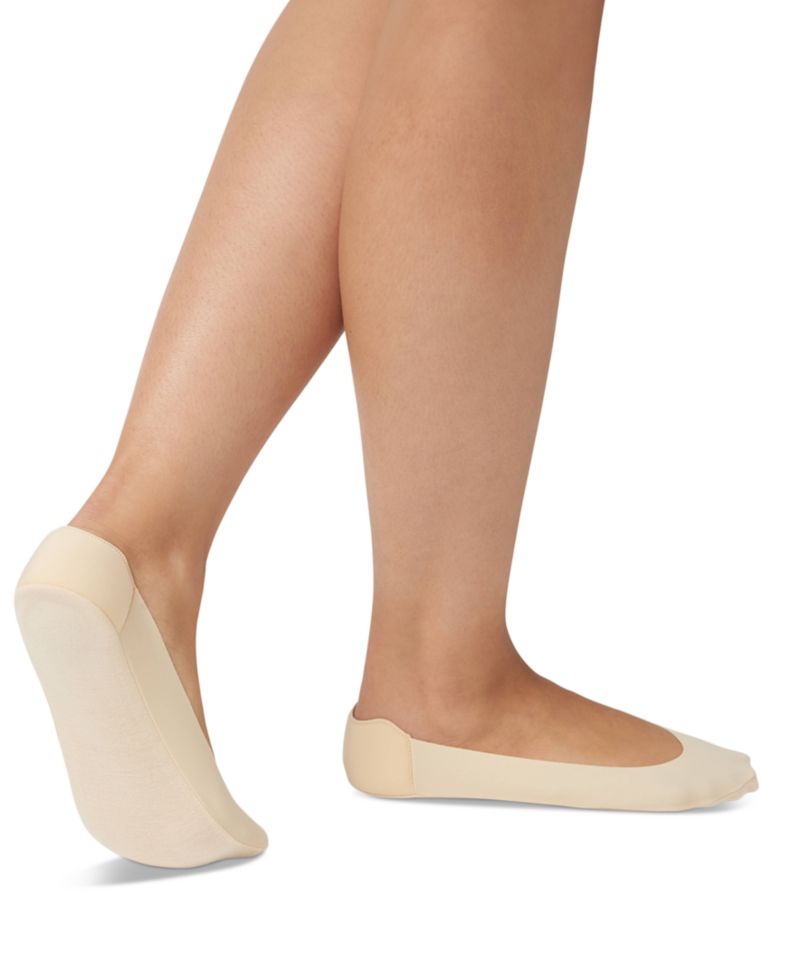 Women's 2-Pk. Heelbliss Cushioned-Back Liner Socks U24376