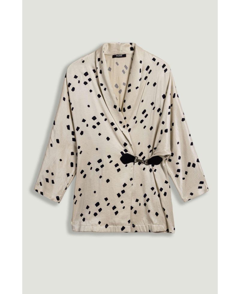Women's Printed Wrap Jacket