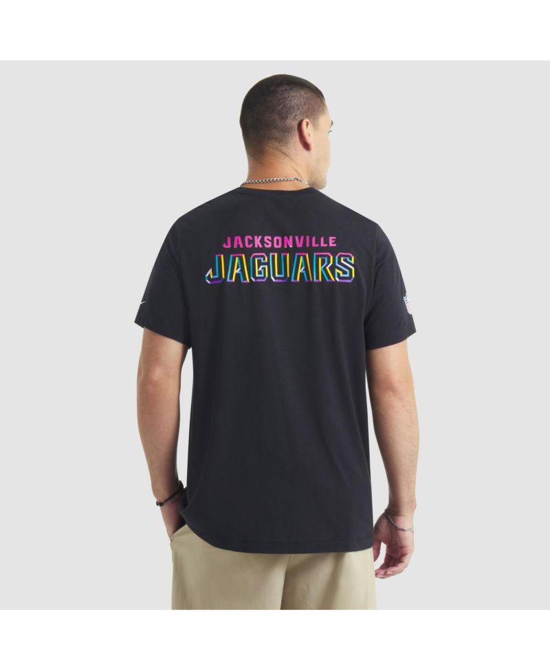 Men's Black Jacksonville Jaguars 2025 NFL Crucial Catch Tri-Blend Dri-FIT T-Shirt
