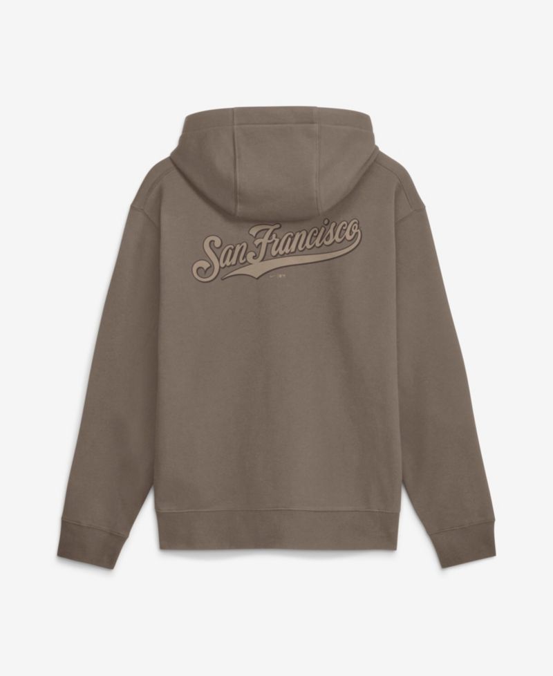 Men's Brown San Francisco Giants Fashion Club Pullover Hoodie