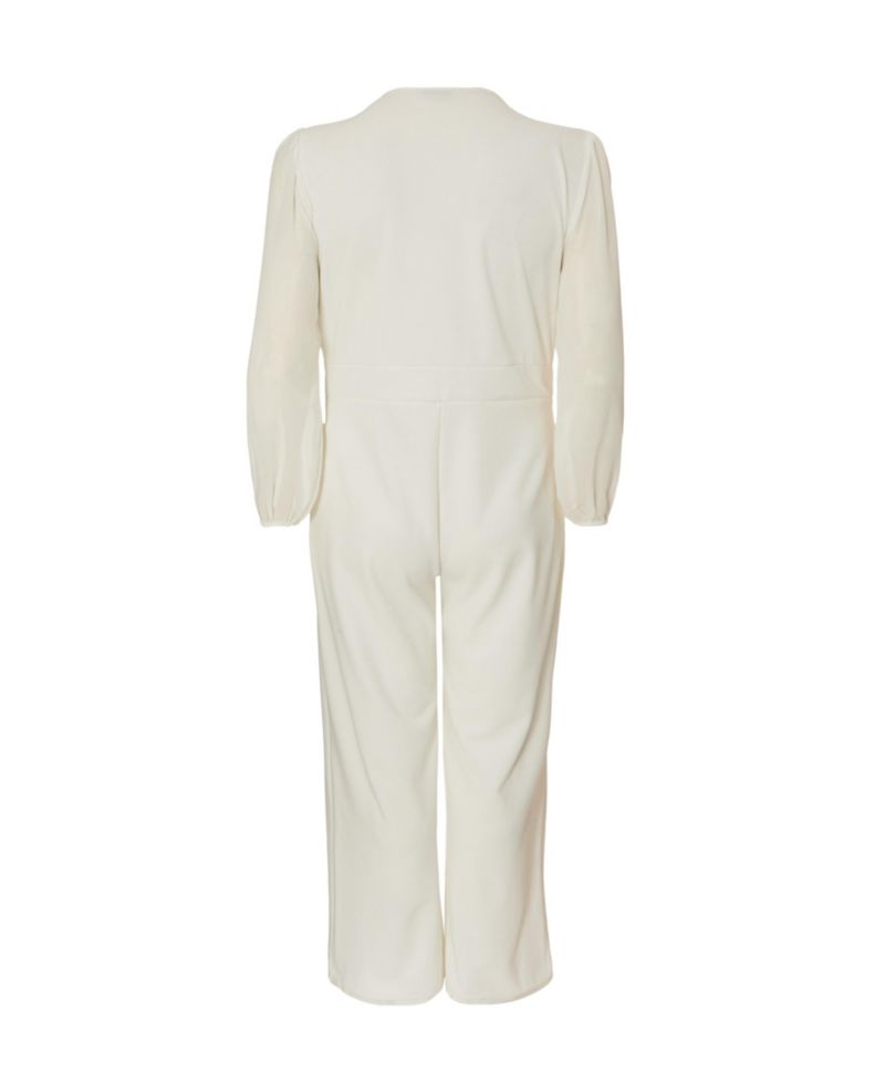 Women's Plus Size Wrap Buckle Jumpsuit