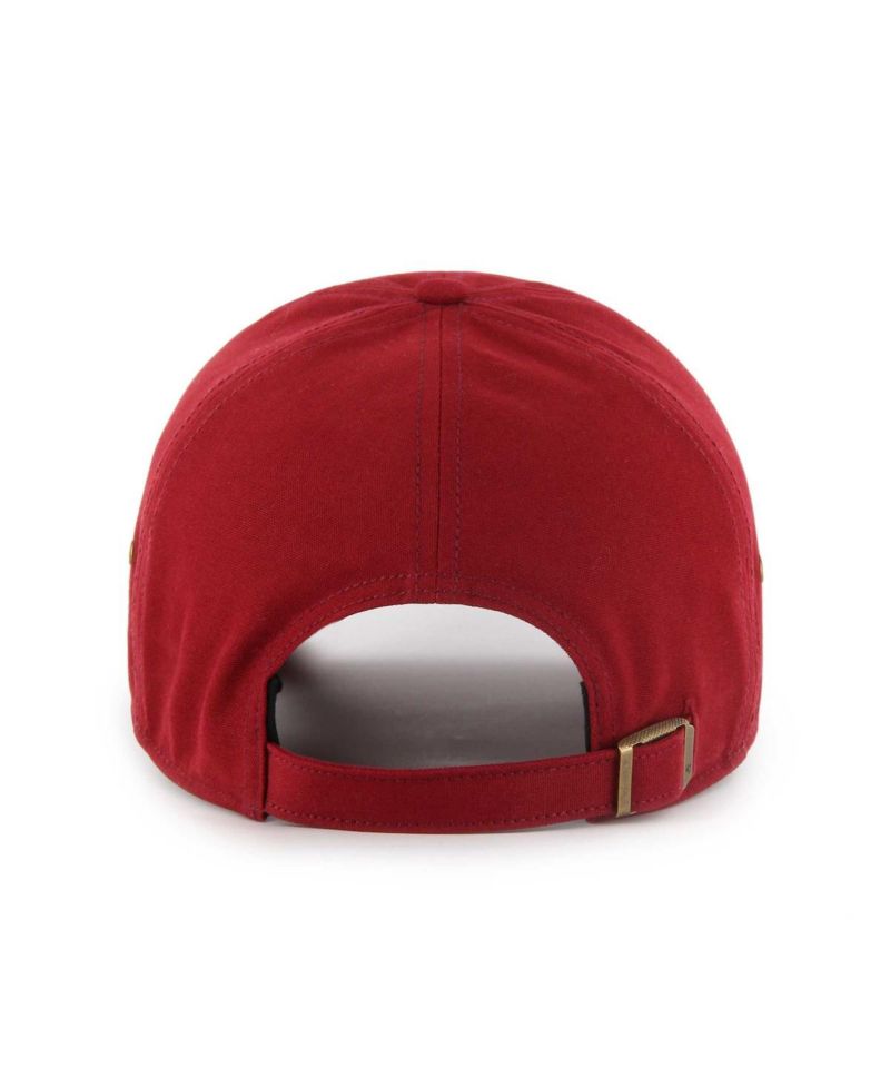 Men's Red Tampa Bay Buccaneers Ridgeway Clean Up Adjustable Hat