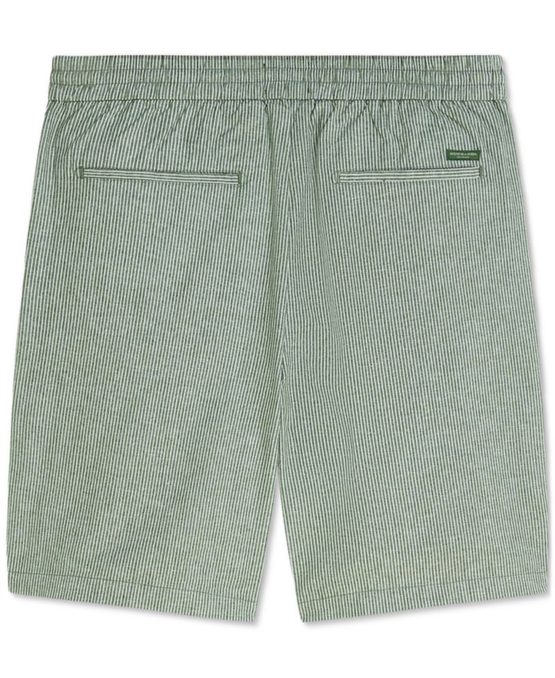 Men's Linen-Blend Bermuda Shorts