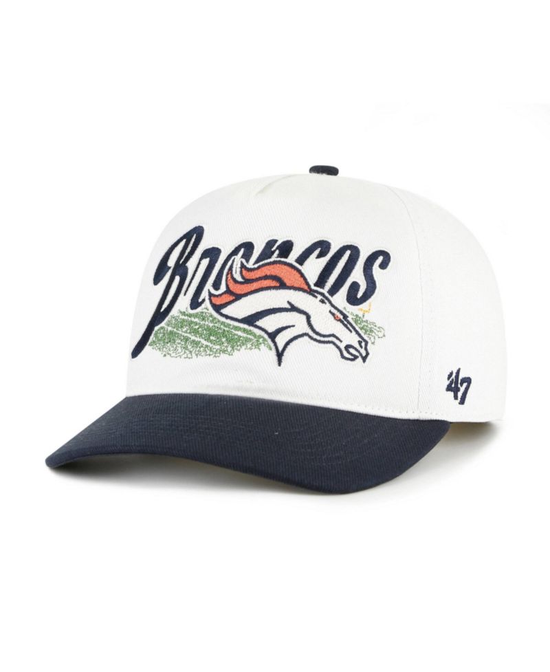 Men's Cream Denver Broncos Enfield Hitch Adjustable Hat