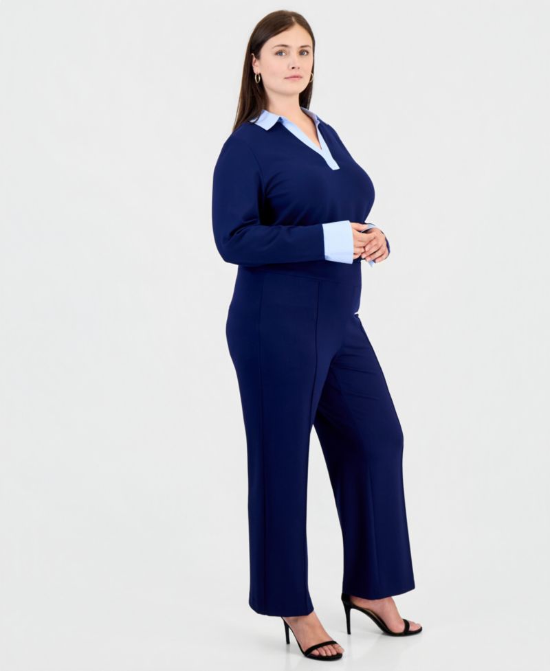 Petite Serenity Pintuck Trousers