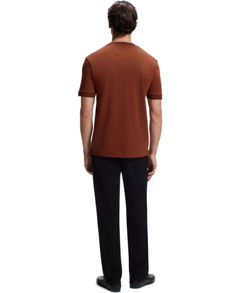 BOSS by x Aston Martin Men's Mercerized Cotton Regular-Fit T-Shirt