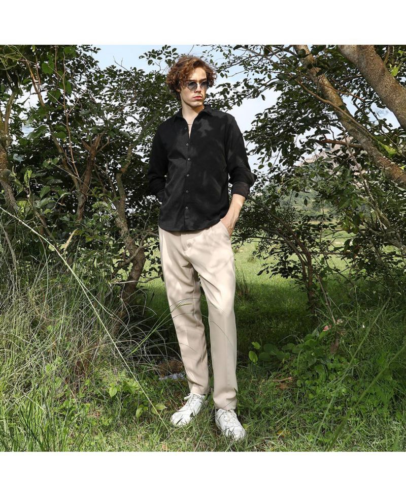 Men's Solid Knit Shirt