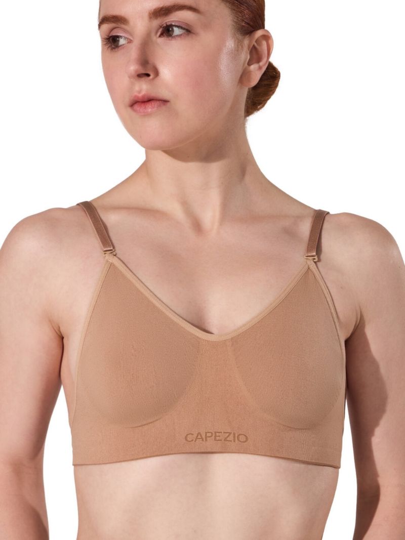 Women's Seamless Clear Back Bra