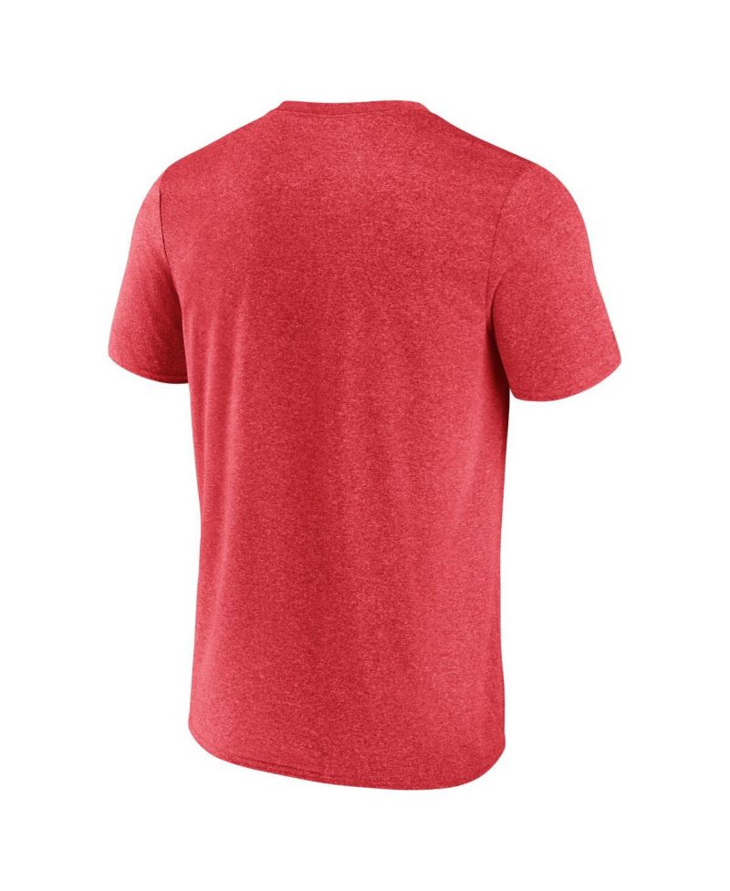Men's Heather Red Detroit Red Wings Property of T-Shirt