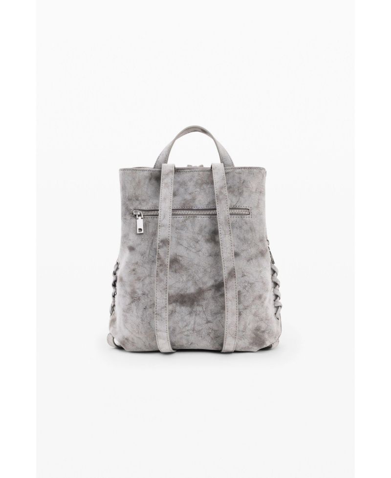 Women's Small leather effect backpack