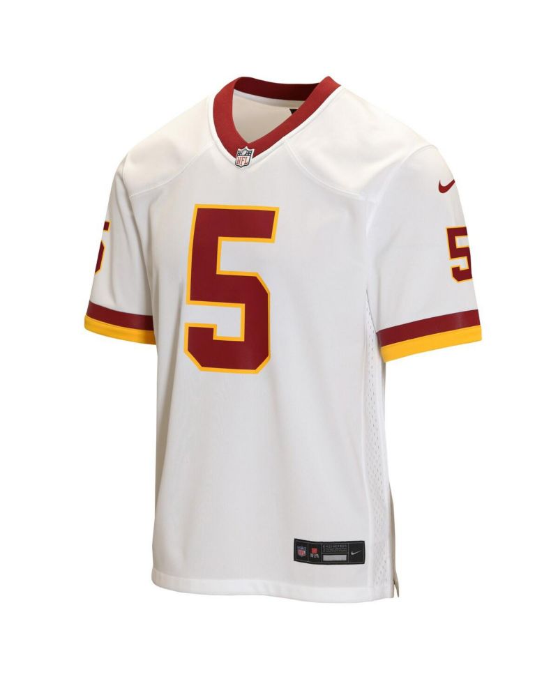 Big Boys and Girls Jayden Daniels White Washington Commanders Game Jersey