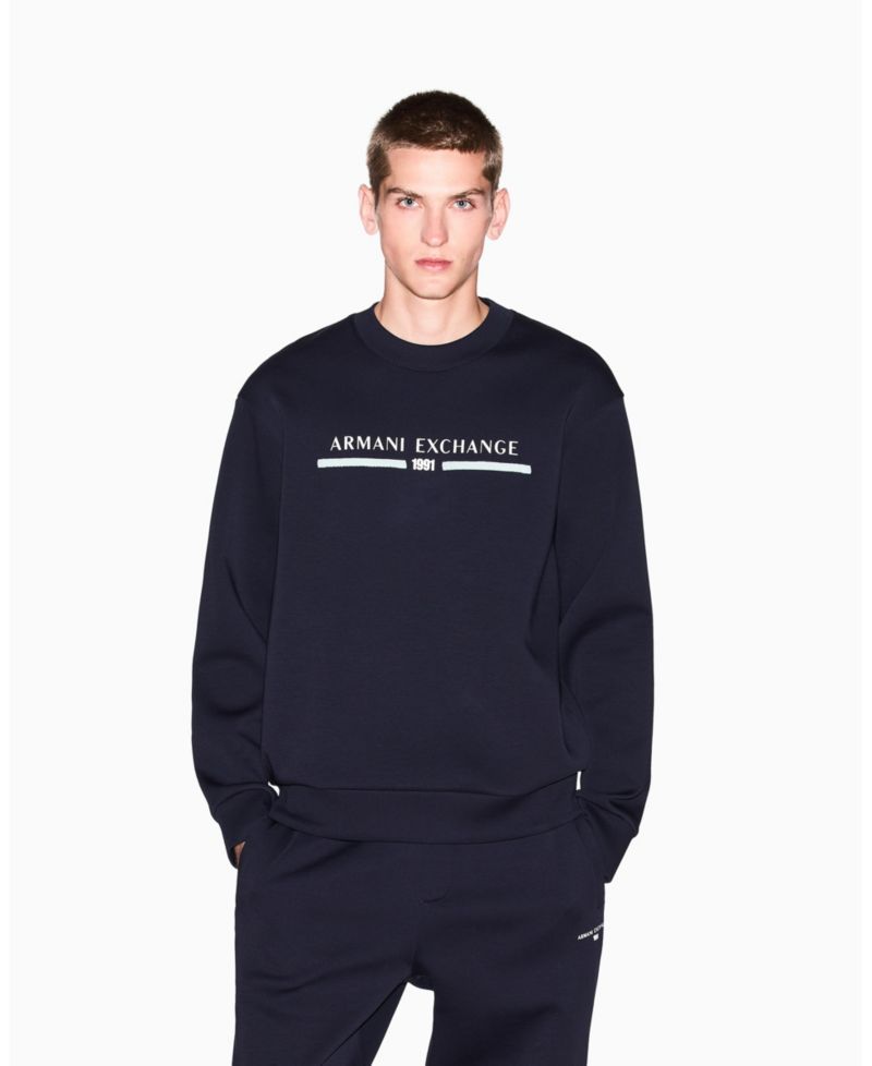 Men's Center Graphic Crewneck Sweatshirt