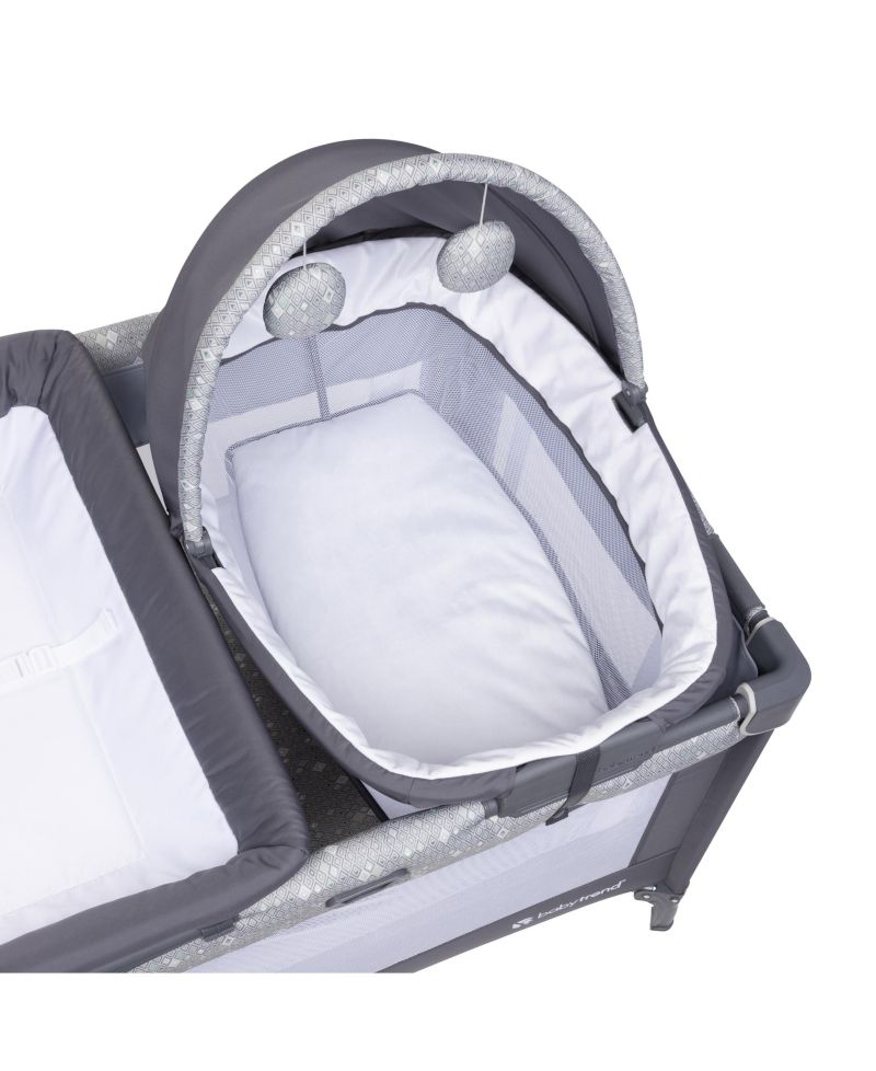 Nursery Den Playard with Snooze Pod and Flip Over Changer