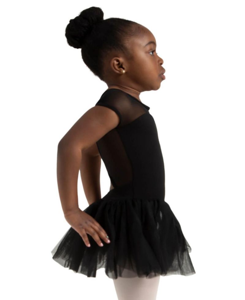 Keyhole Back Tutu Dress - Girls
