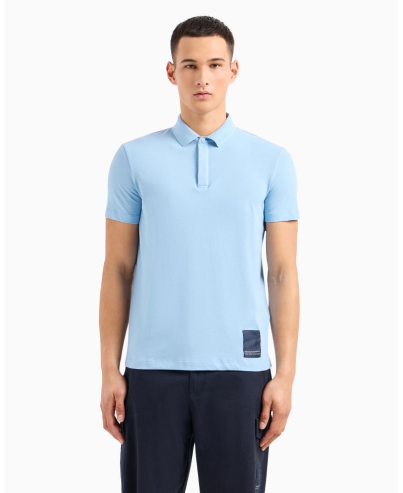 Men's Regular Fit With Patch Logo Polo Shirt