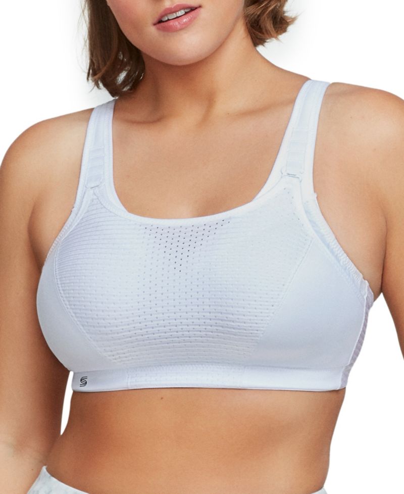 Women's Full Figure Plus Size Adjustable Wirefree Sports Bra 1166