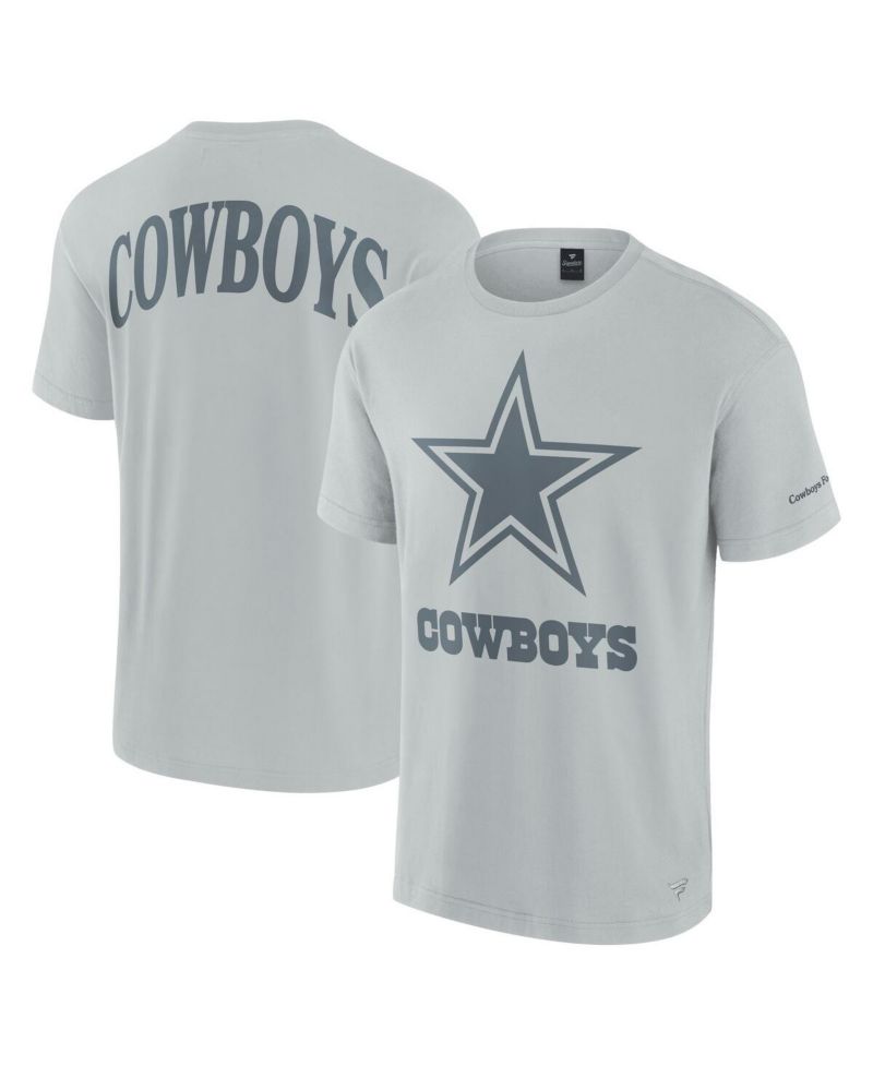 Men's and Women's Gray Dallas Cowboys Elements Iconic T-Shirt
