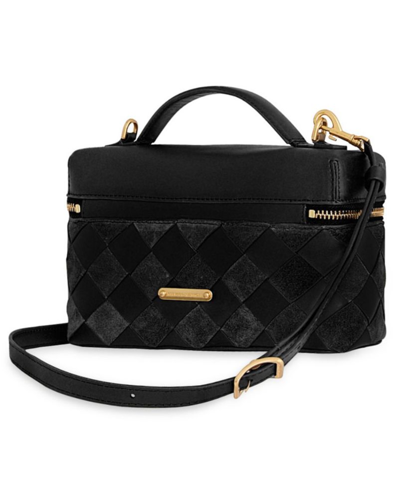 Frankie Small Leather Top Handle Satchel Handbag