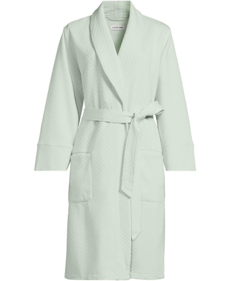 Women's Quilted Knee Length Robe